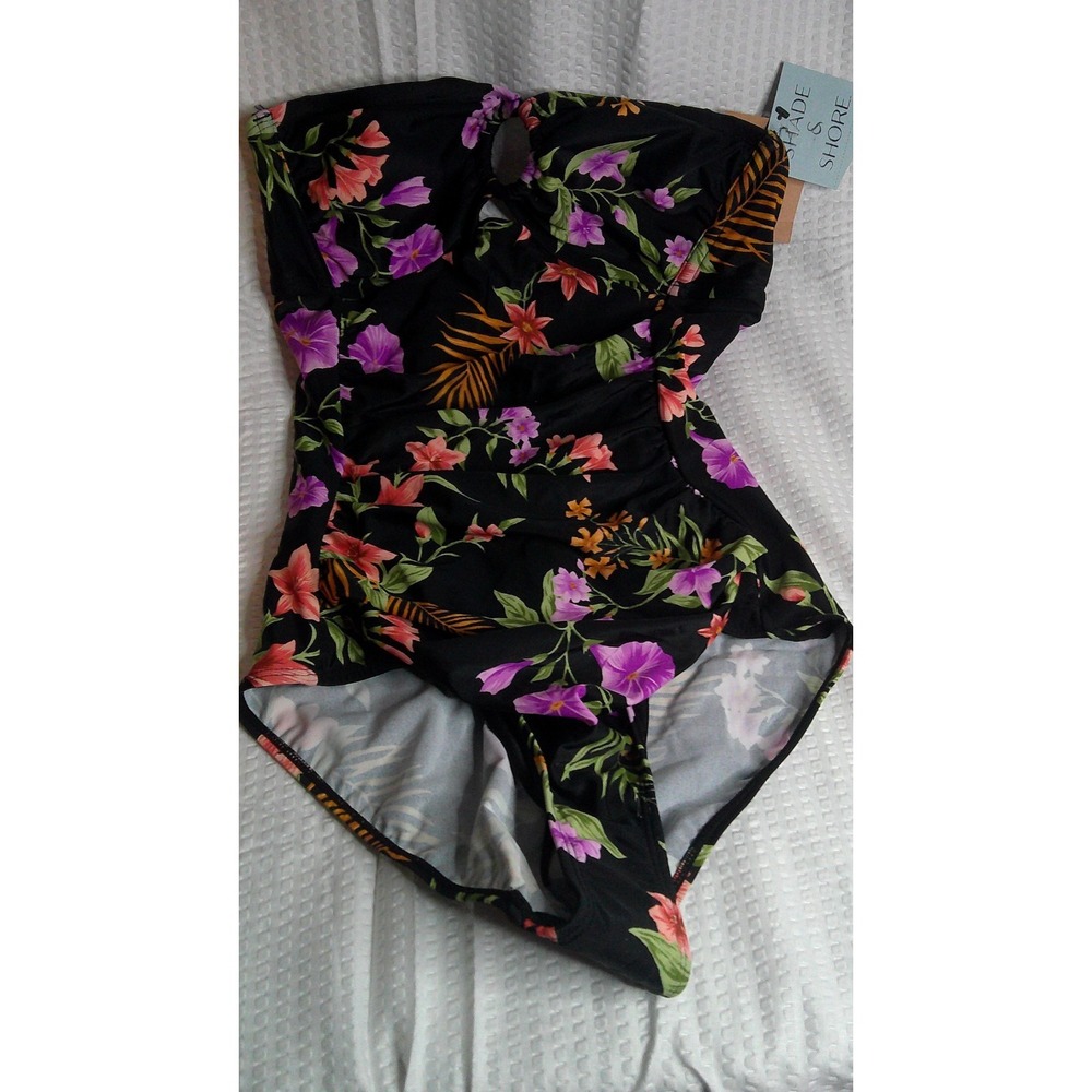 Womens Shade & Shore Bathing Suit Small
